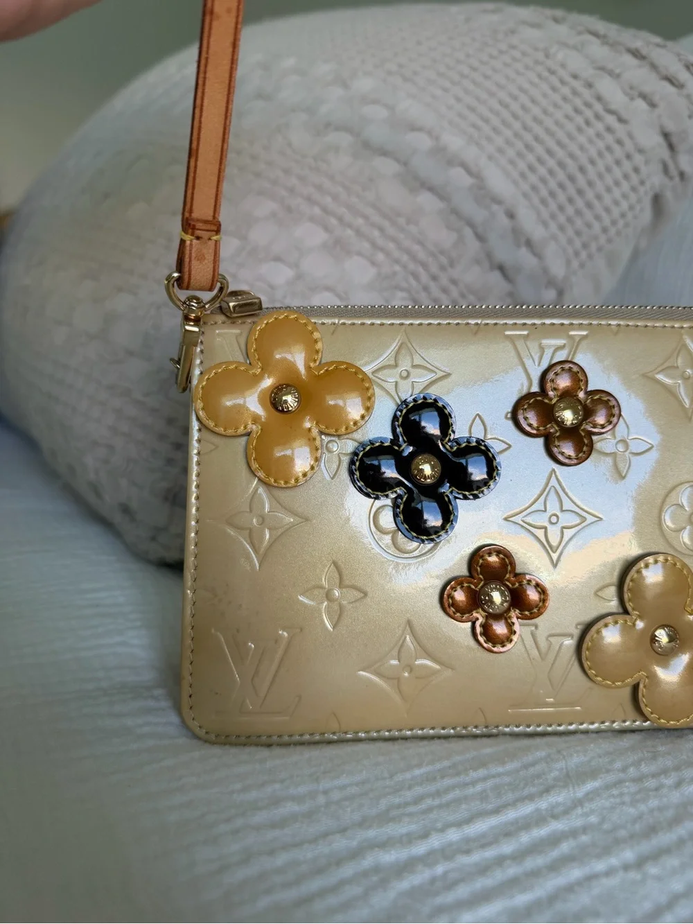 Vintage Louis Vuitton RARE Monogram Pochette Y2K Authentic w/COA